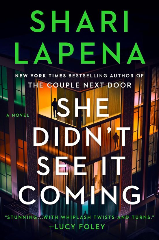 she didn't see it coming by shari lapena