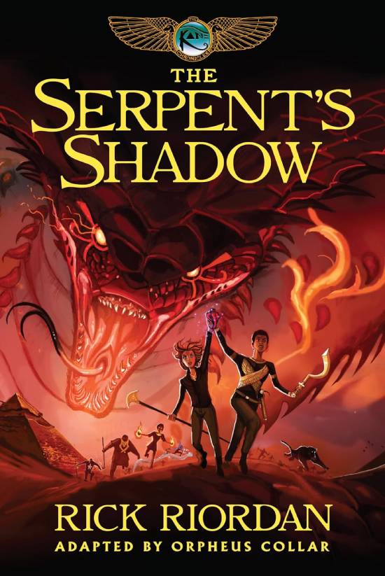 rick riordan the serpent's shadow