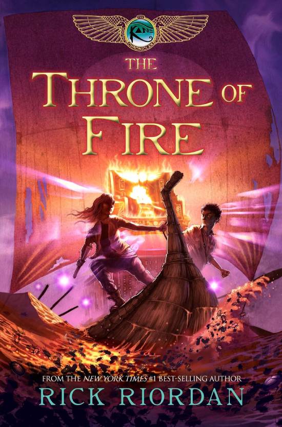 rick riordan the throne of fire